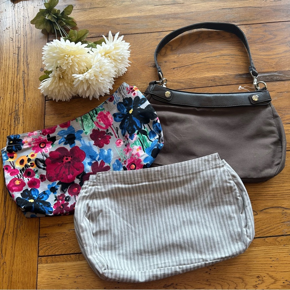 Thirty-One Skirt Purse with 2 Covers NWOT
